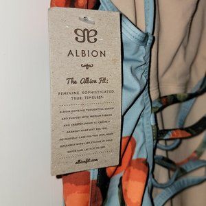 Albion Clementine one piece bathing suit